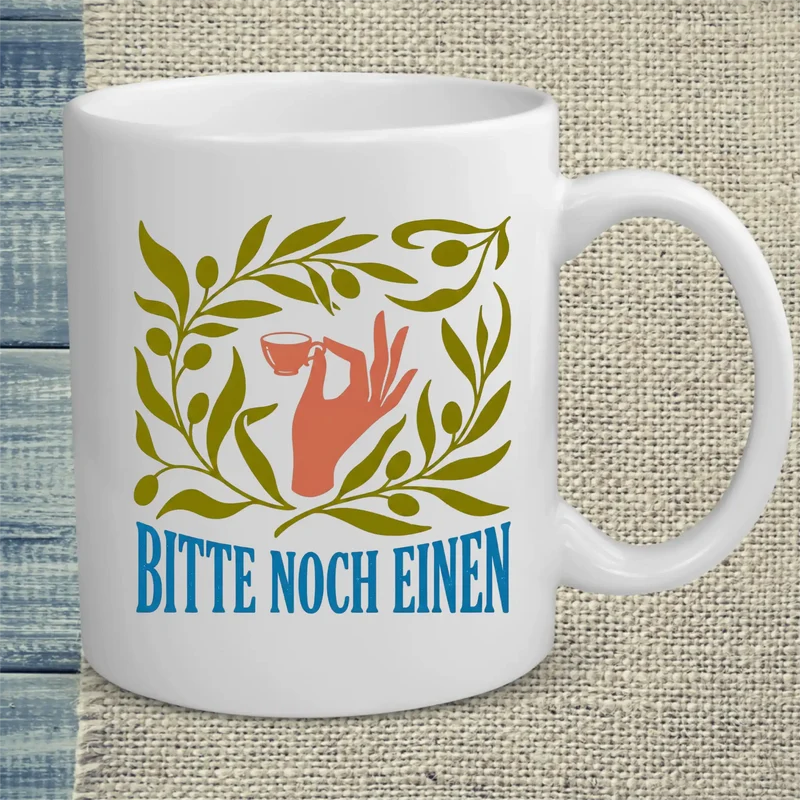 Bitte noch einen - Tasse