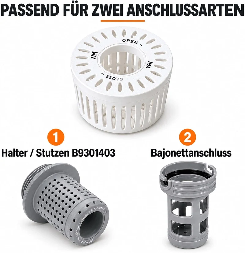 Whirlpool-Filterkorb, Filterersatz, MSPA-Bajonettanschluss- Kastanienbraun, Kastanienbraun