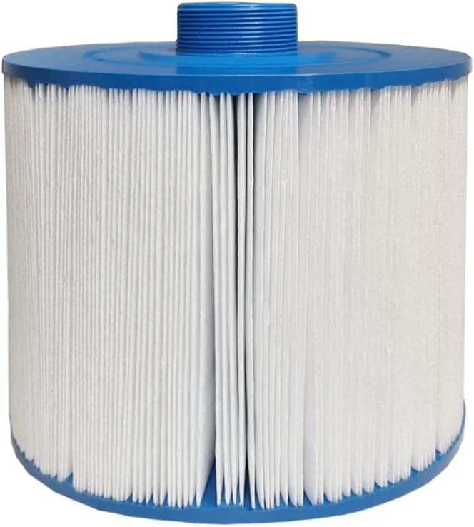 Whirlpoolfilter, Kartuschenfilter mit feinem Gewinde. Durchm: 21.5cm, Höhe: 18.2 cm, Oberseite: gesc