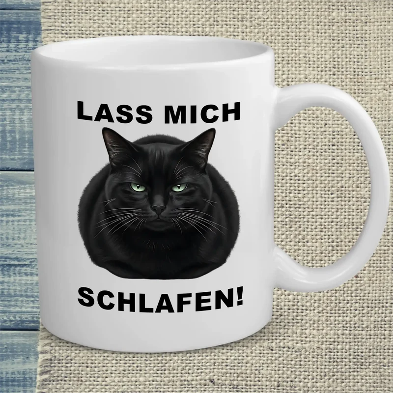 Lass mich schlafen - Tasse