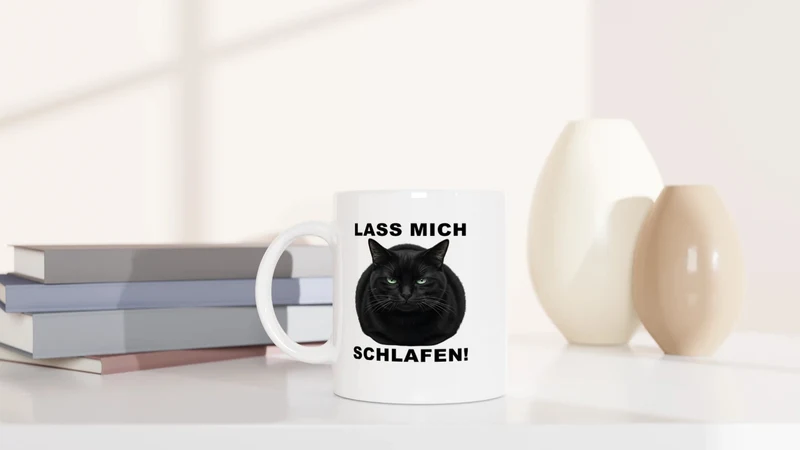 Lass mich schlafen - Tasse