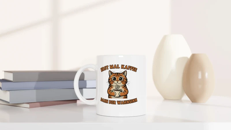 Erst mal Kaffee - Tasse