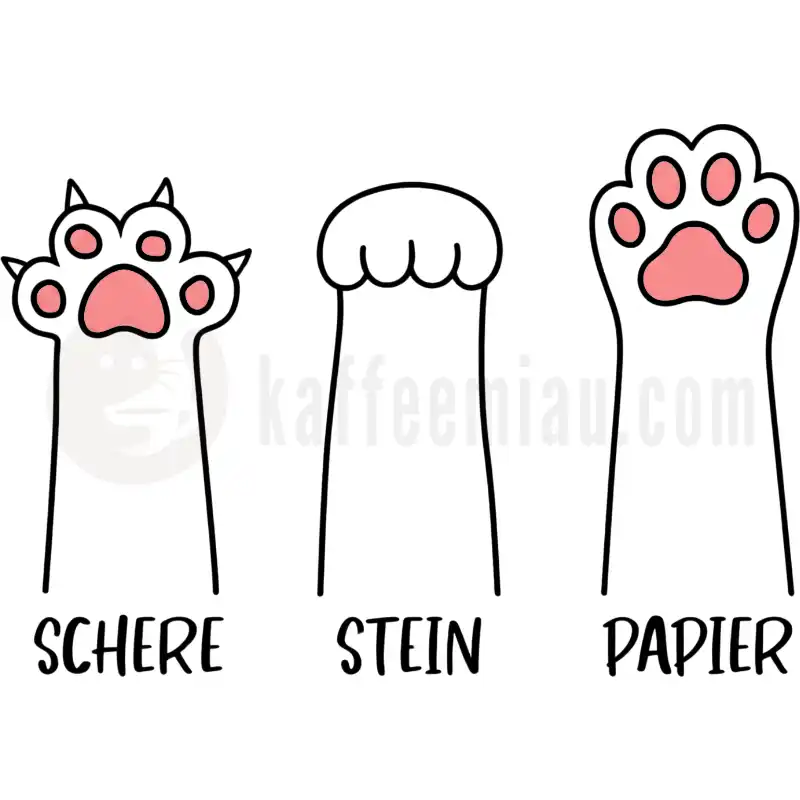 Schere Stein Papier - Tasse