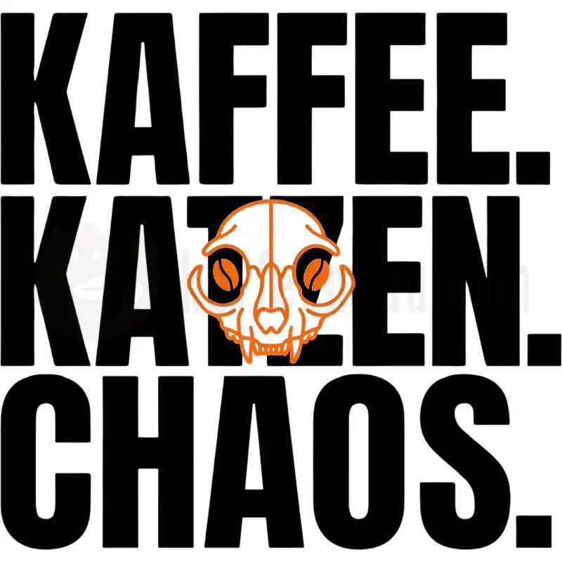 Kaffee. Katzen. Chaos - Tasse
