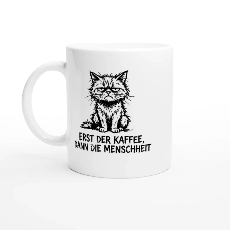 Erst der Kaffee, Dann die Menschheit - Tasse