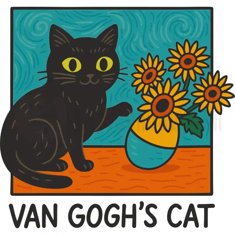 Van Goghs Cat - Tasse