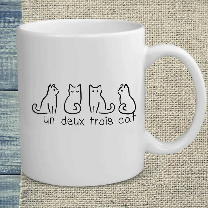 Un Deux Trois Cat - Tasse