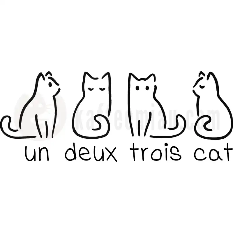 Un Deux Trois Cat - Tasse