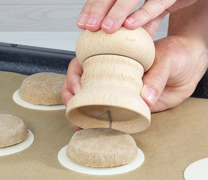 Lebkuchenformer Buchenholz, Ø 5 cm