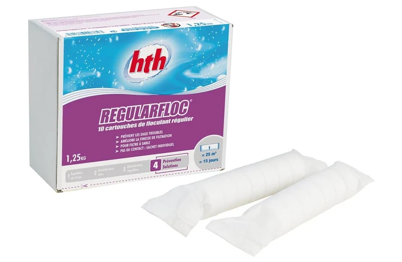 HTH Flockungsmittel Kartuschen (10 x 125 gr)