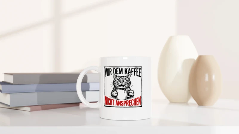 Nicht ansprechen - Tasse
