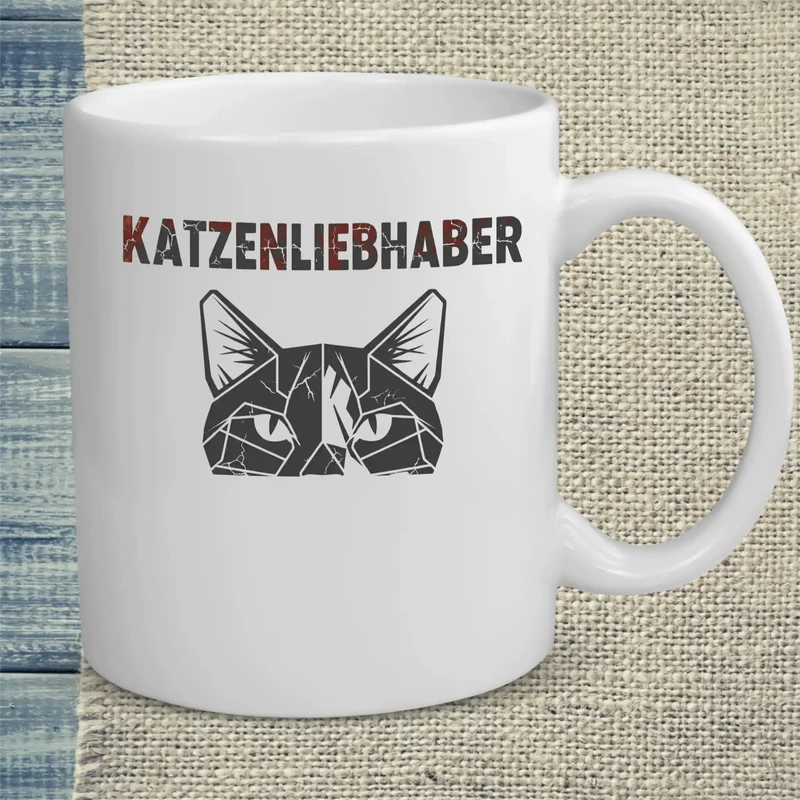 Katzenliebhaber - Tasse