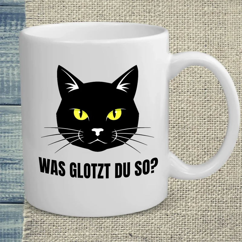 Was glotzt du so? - Tasse