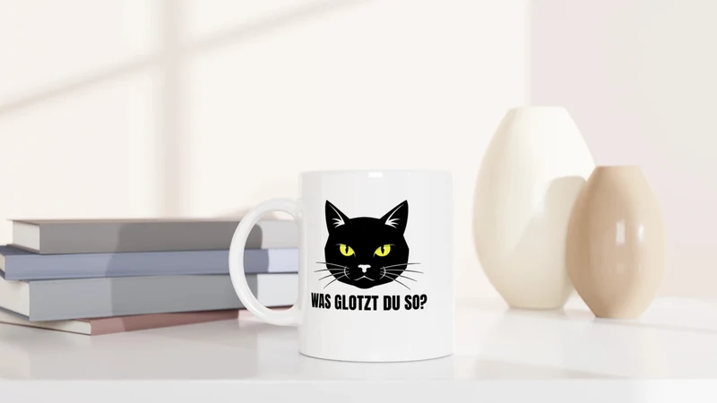 Was glotzt du so? - Tasse