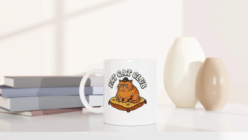 Fat Cat Club - Tasse