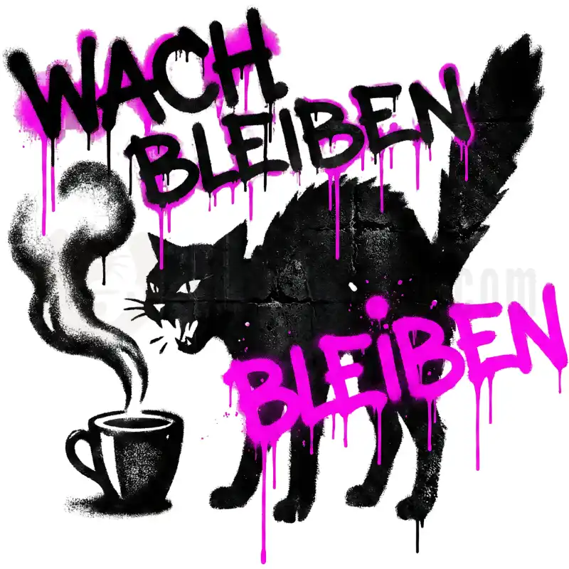 Wach bleiben - Tasse