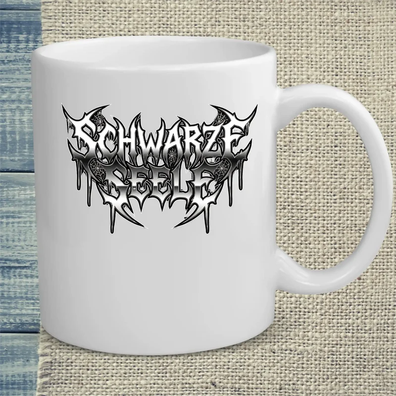 Schwarze Seele - Tasse