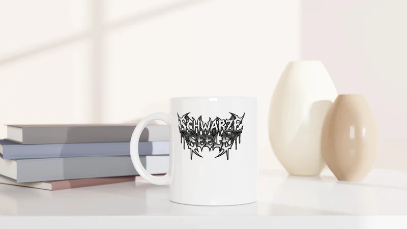Schwarze Seele - Tasse