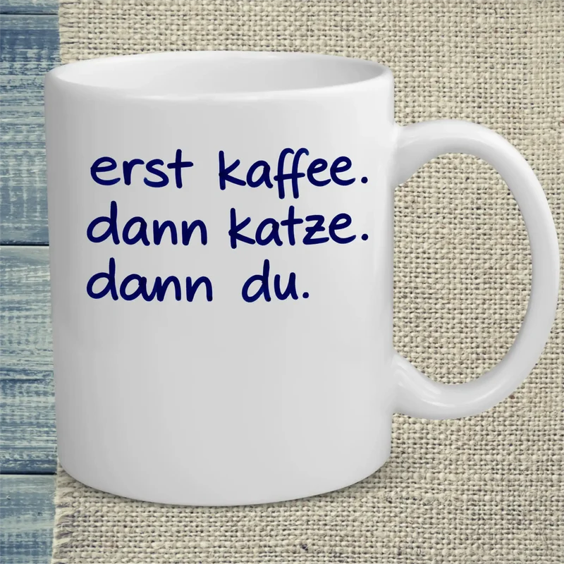 Offizielles Katzen Personal - Tasse