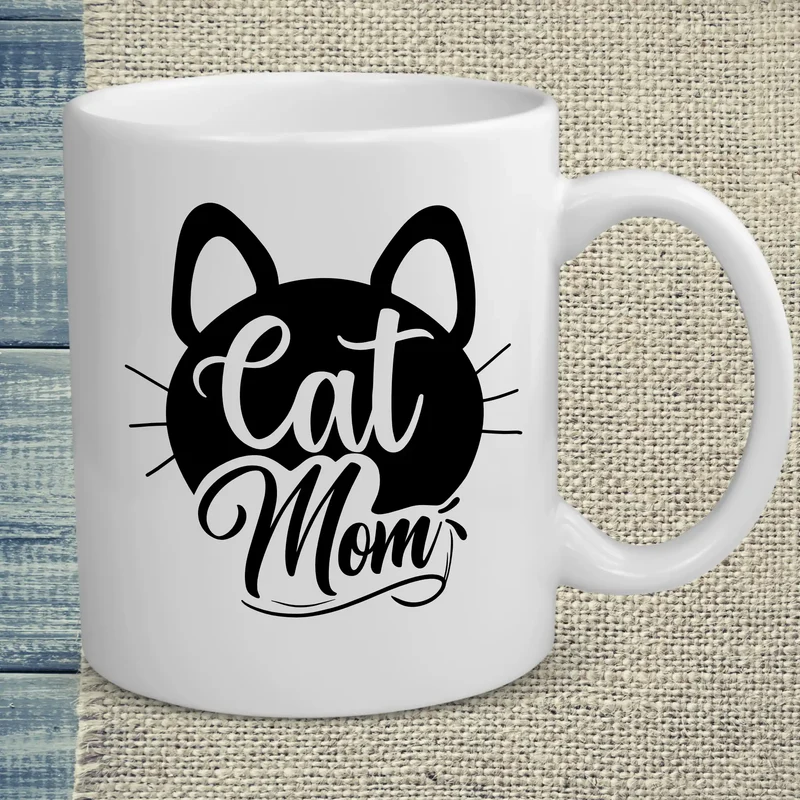 Cat Mom schnurr - Tasse