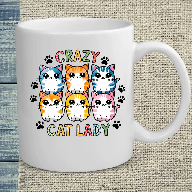 Für die Crazy Cat Lady - Tasse