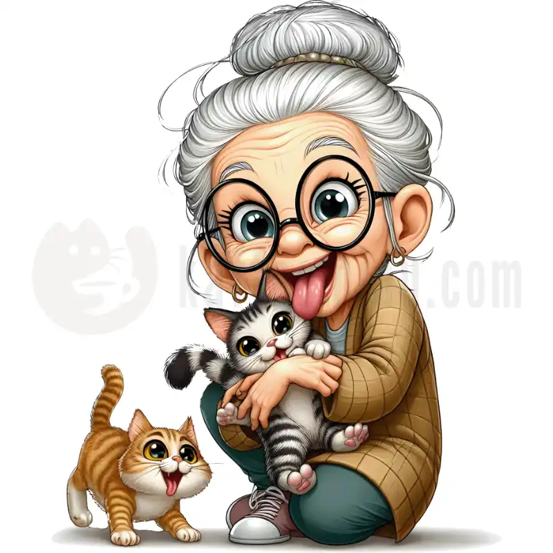 Oma liebt Katzen - Tasse