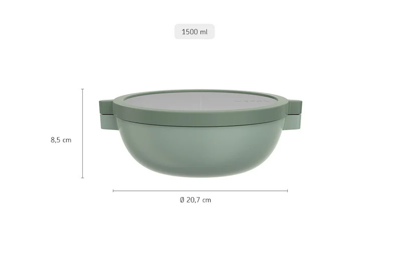 Lunchbowl nordic sage Vita 5tlg.
