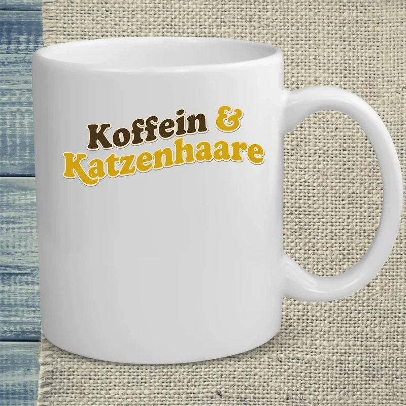 Koffein & Katzenhaare - Tasse