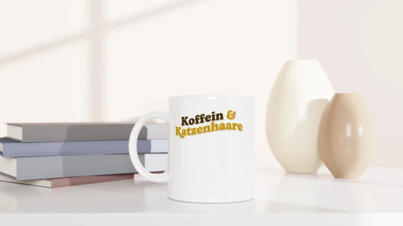 Koffein & Katzenhaare - Tasse