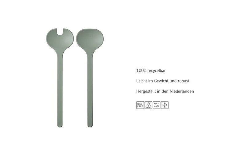 Salatbesteck 2tlg nordic sage Silueta