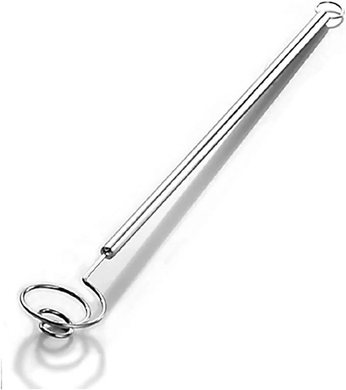 Spiral-Pralinengabel 21 cm Edelstahl