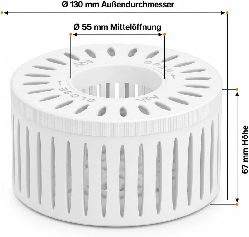 Generisch Whirlpool-Filterkorb, Filterersatz, MSPA-Stutzenanschluss – Weiss, Weiss
