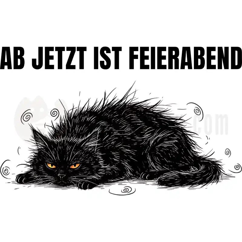 Ab jetzt ist Feierabend - Tasse
