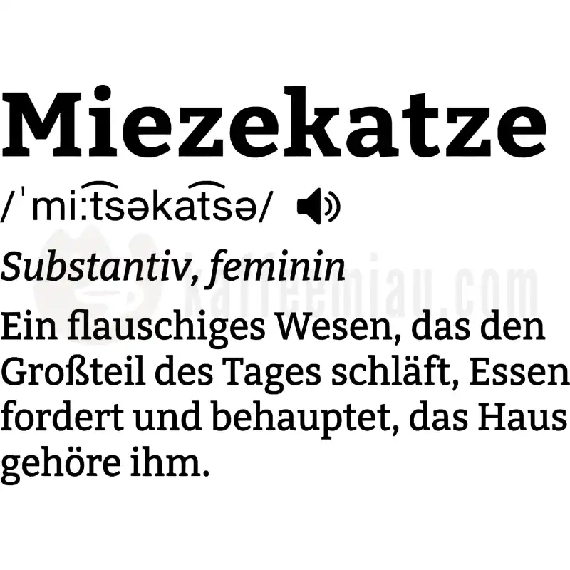 Miezekatze - Tasse