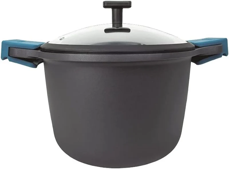 ARCOS Thera Grosser Kochtopf mit 32 cm und 9,3 L. Hoher Topf für Induktion, Gas und Glaskeramik Guss