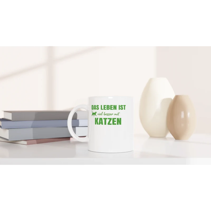 Besser mit Katzen - Tasse