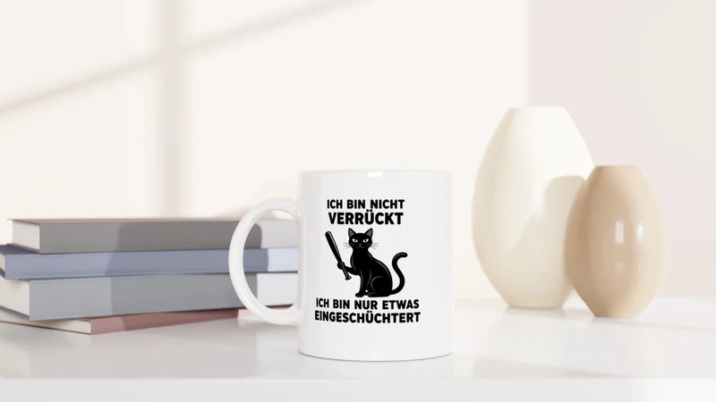 Ich bin nicht verrückt - Tasse