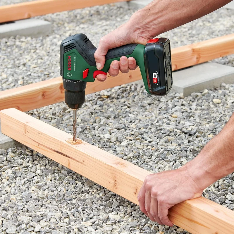 Bosch Home and Garden Home and Garden Akkuschrauber UniversalDrill 18V-60 (2 Akku, 18 Volt System, i
