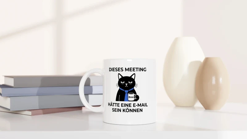 Dieses Meeting - Tasse