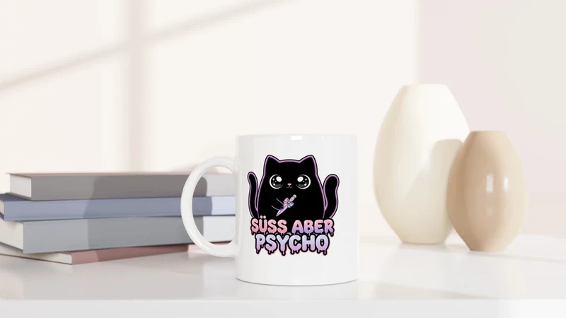 Süß aber Psycho - Tasse