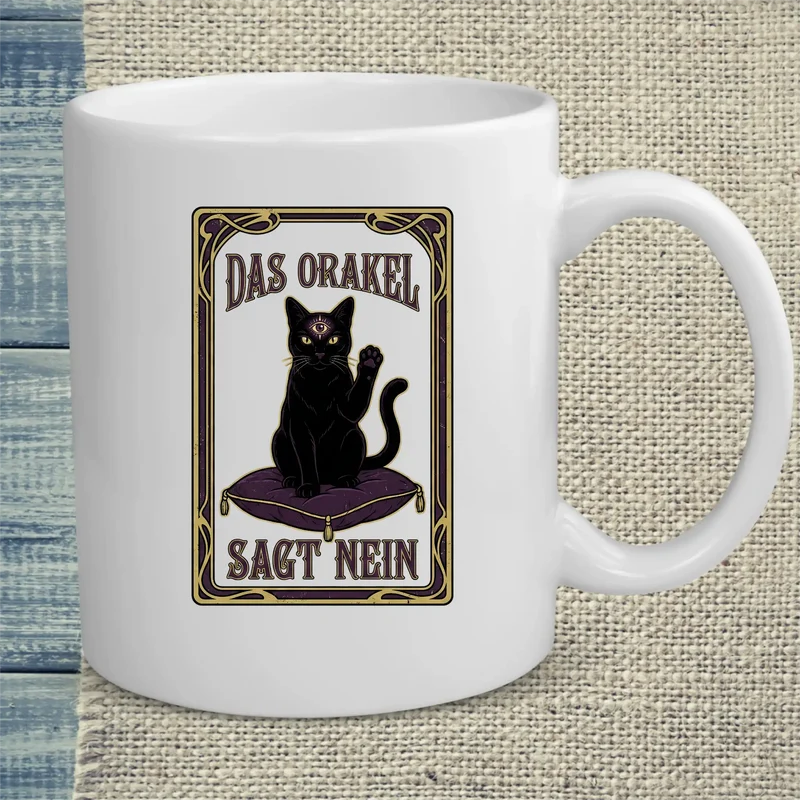 Das Orakel sagt nein - Tasse
