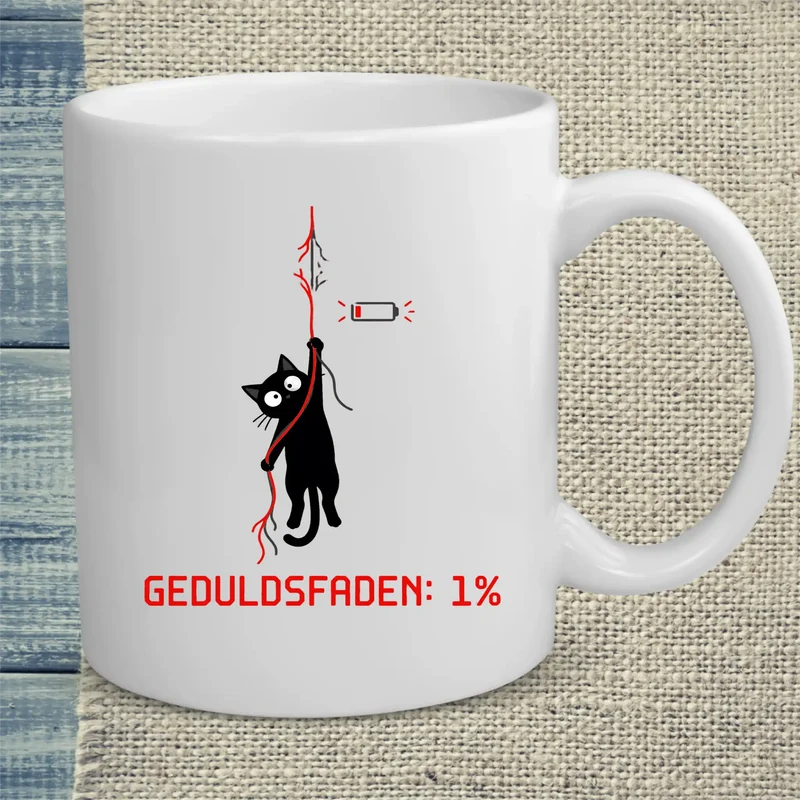 Geduldsfaden: 1% - Tasse