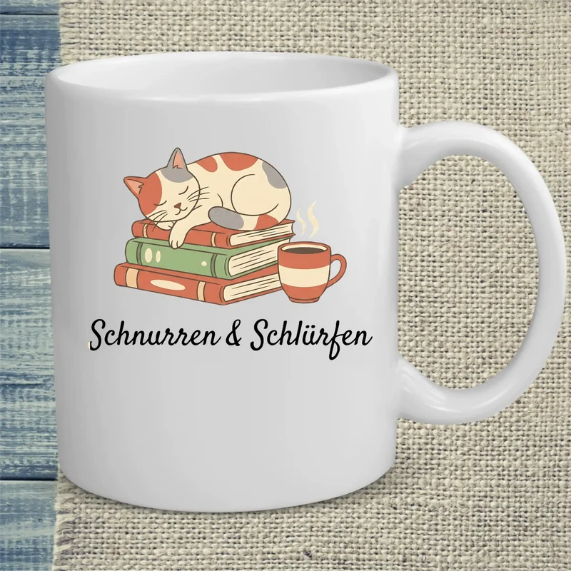 Schnurren & Schlürfen - Tasse
