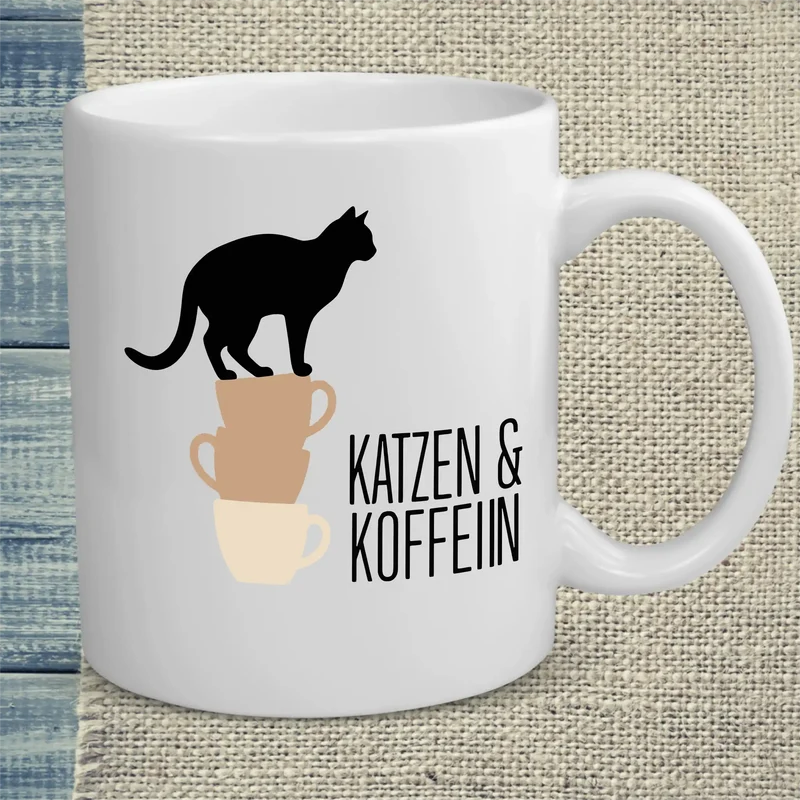 Katzen & Koffein - Tasse