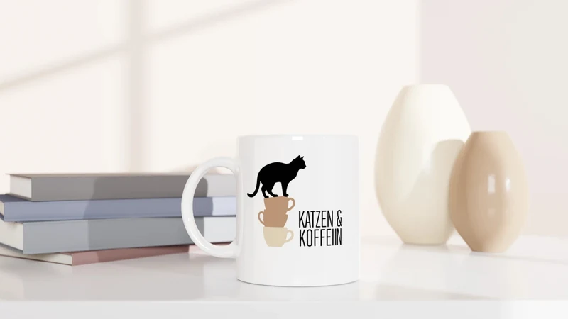 Katzen & Koffein - Tasse