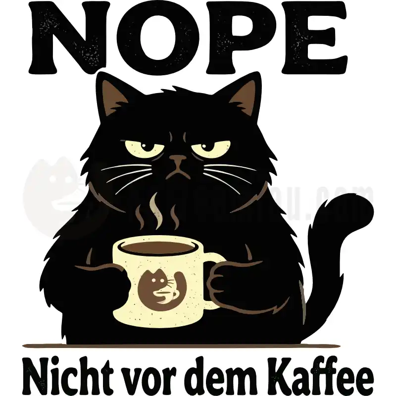 NOPE - Nicht vor dem Kaffee - Tasse