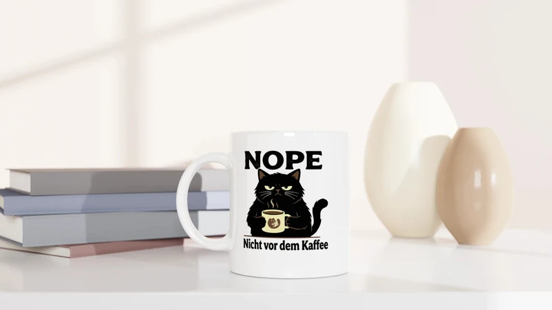 NOPE - Nicht vor dem Kaffee - Tasse