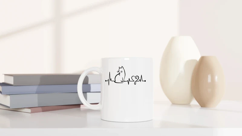 Herzschlag - Tasse