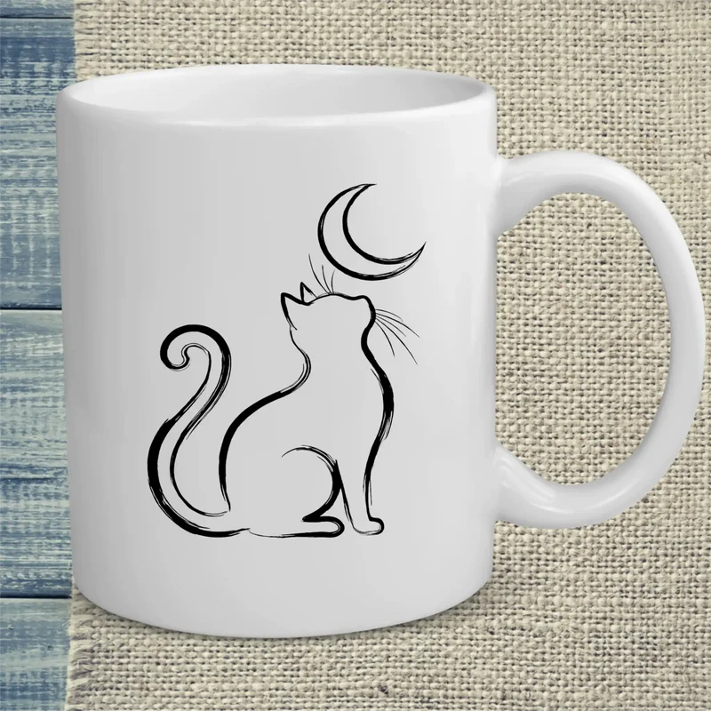Moon Cat - Tasse