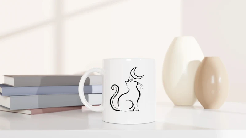 Moon Cat - Tasse